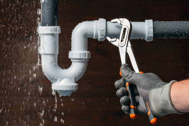 Professional Sewer Line Repair technician working in Jay, NY